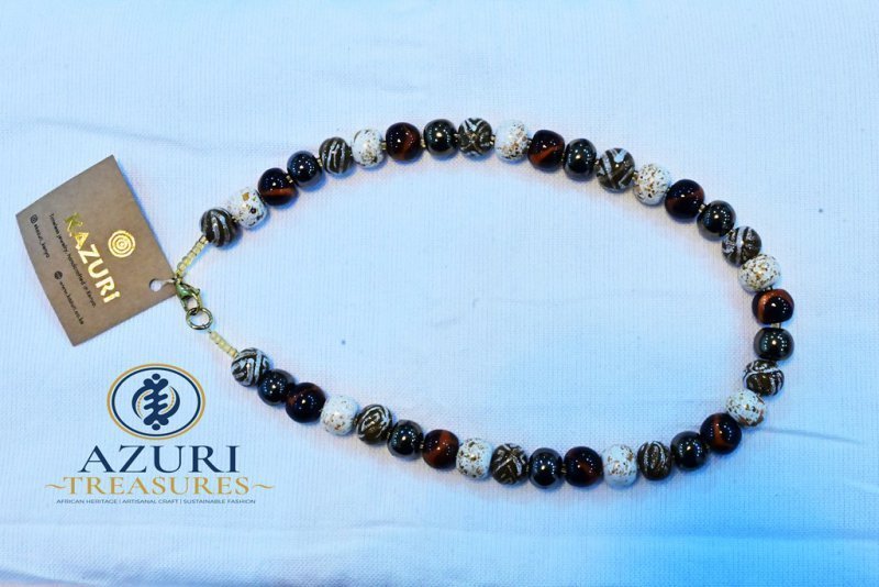African Gold Necklace